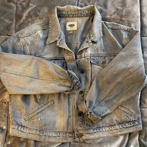 Distressed Denim Jacket